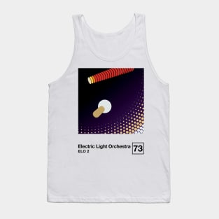 ELO 2 / Minimalist Style Graphic Poster Design Tank Top